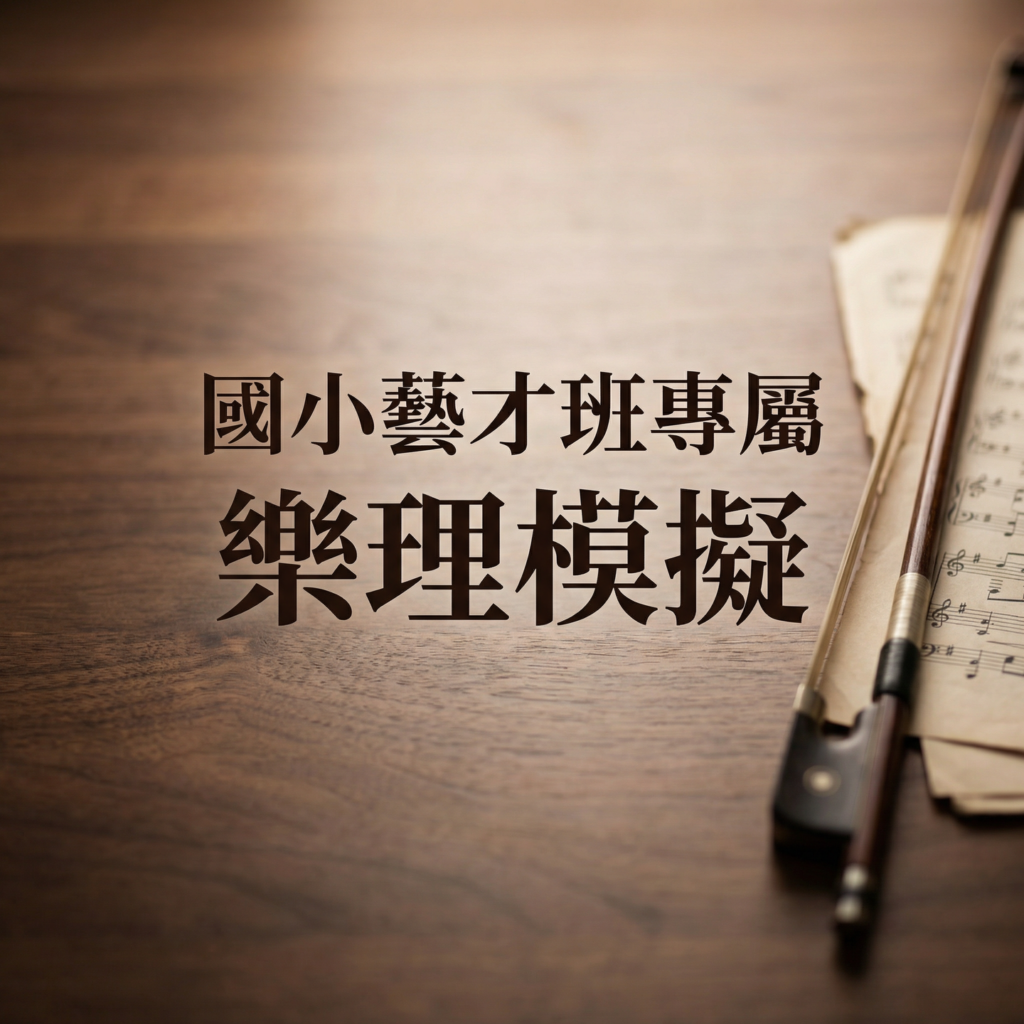 國小藝才班專屬 樂理模擬
